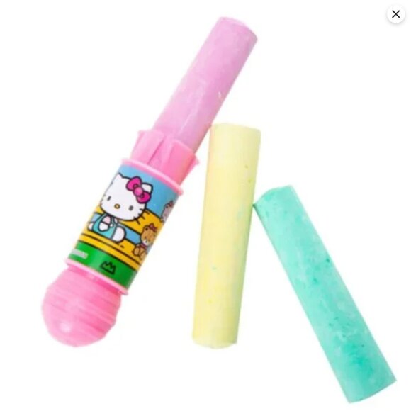 Hello Kitty Sidewalk Chalk Pen Set NIB 💗 - Picture 2 of 6